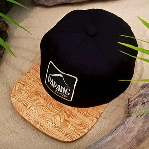 Casquette Black Papang Tropical Wear Visière en Bambou 2